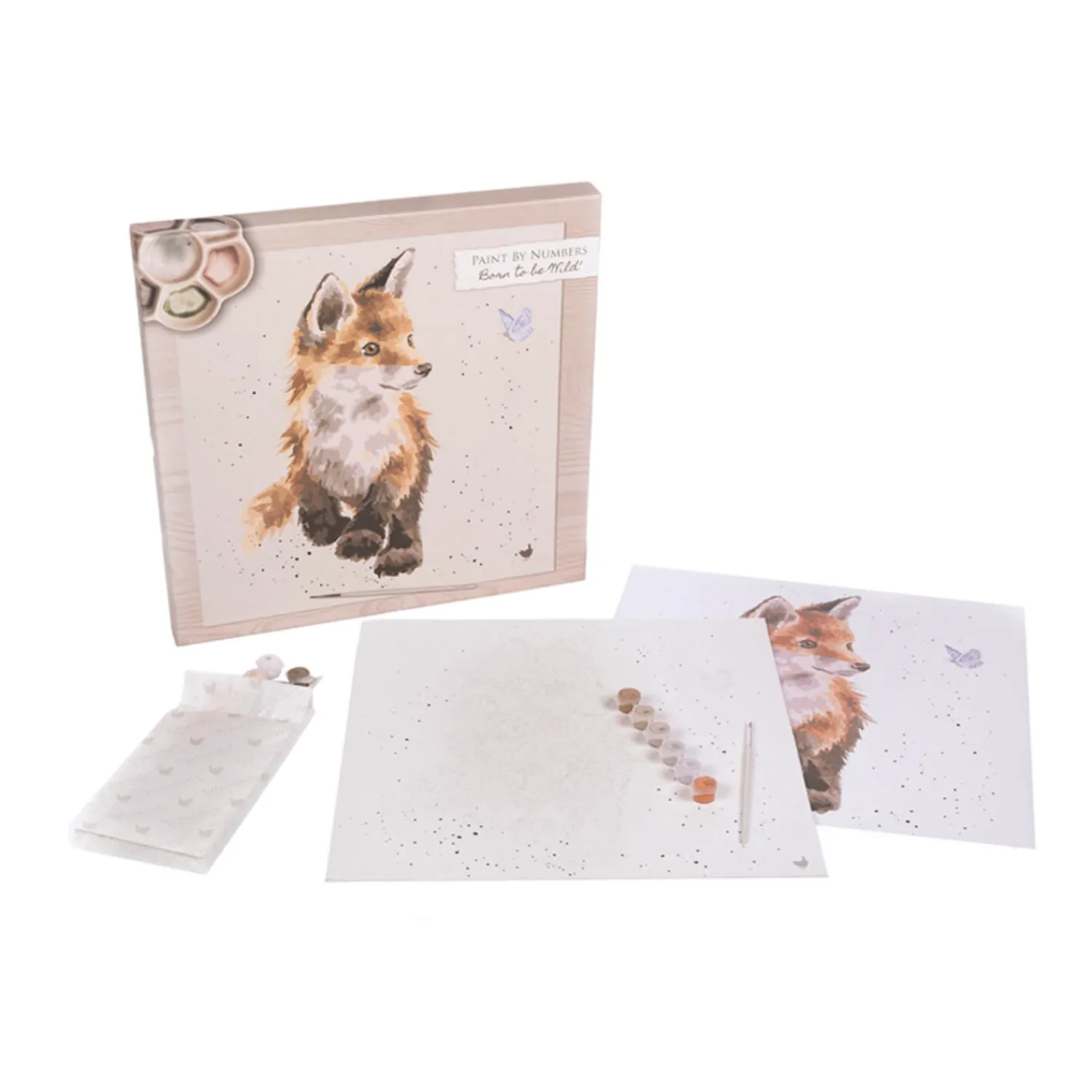 Wrendale Designs by Hannah Dale Paint By Numbers - Born To Be Wild - Fox