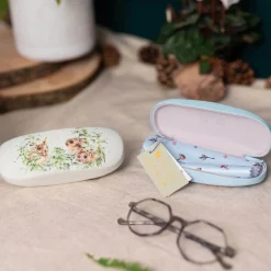 Wrendale Designs by Hannah Dale Glasses Case - Spring Hares - Hare