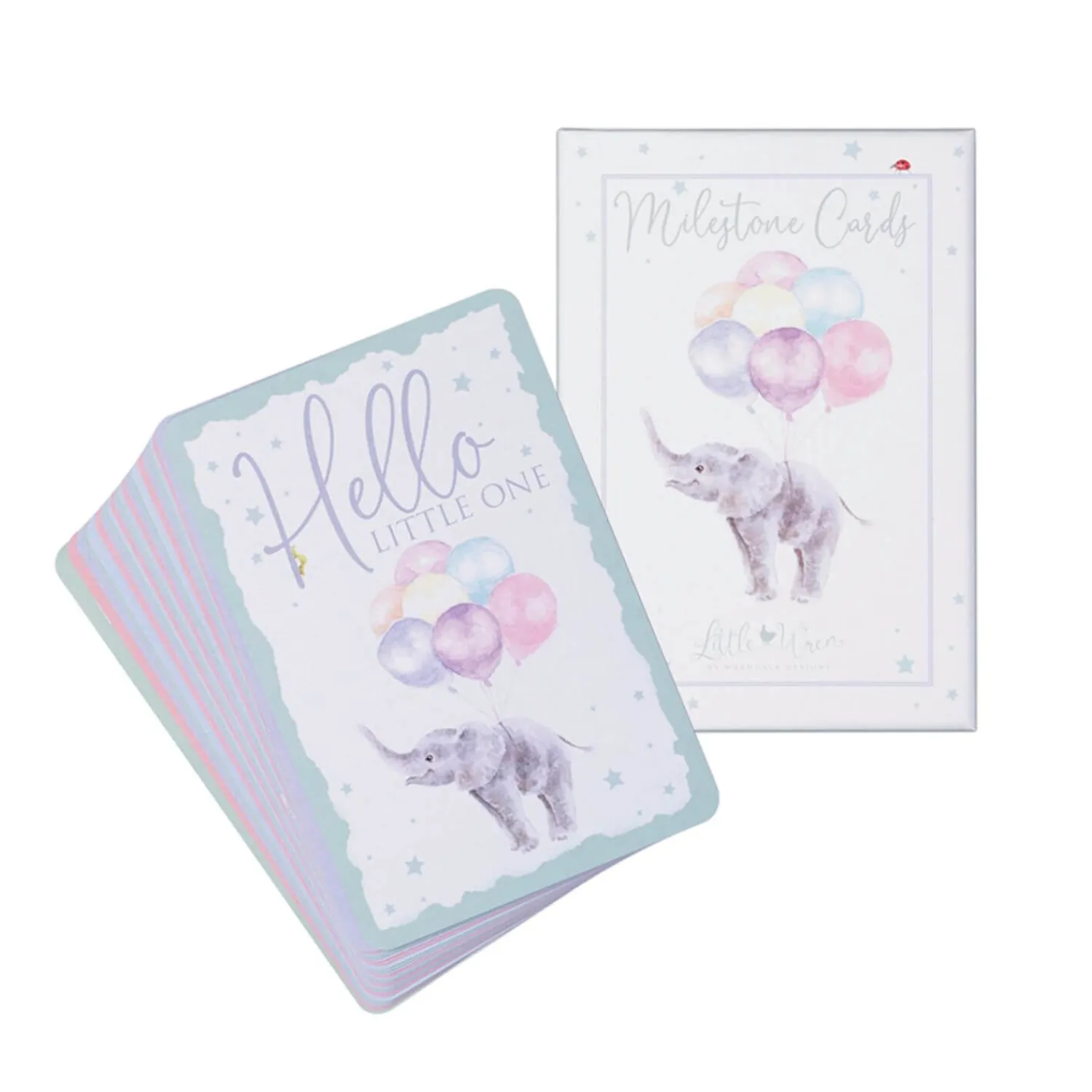 Wrendale Designs by Hannah Dale Little Wren Milestone Cards