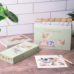 Wrendale Designs by Hannah Dale Card Organiser Box