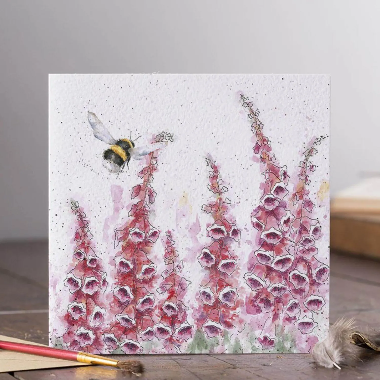Wrendale Designs by Hannah Dale Card - A Cottage Garden