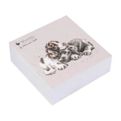Wrendale Designs by Hannah Dale Sticky Notes - Growing Old Together - Spaniel & Labrador