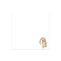 Wrendale Designs by Hannah Dale Sticky Notes - Growing Old Together - Spaniel & Labrador