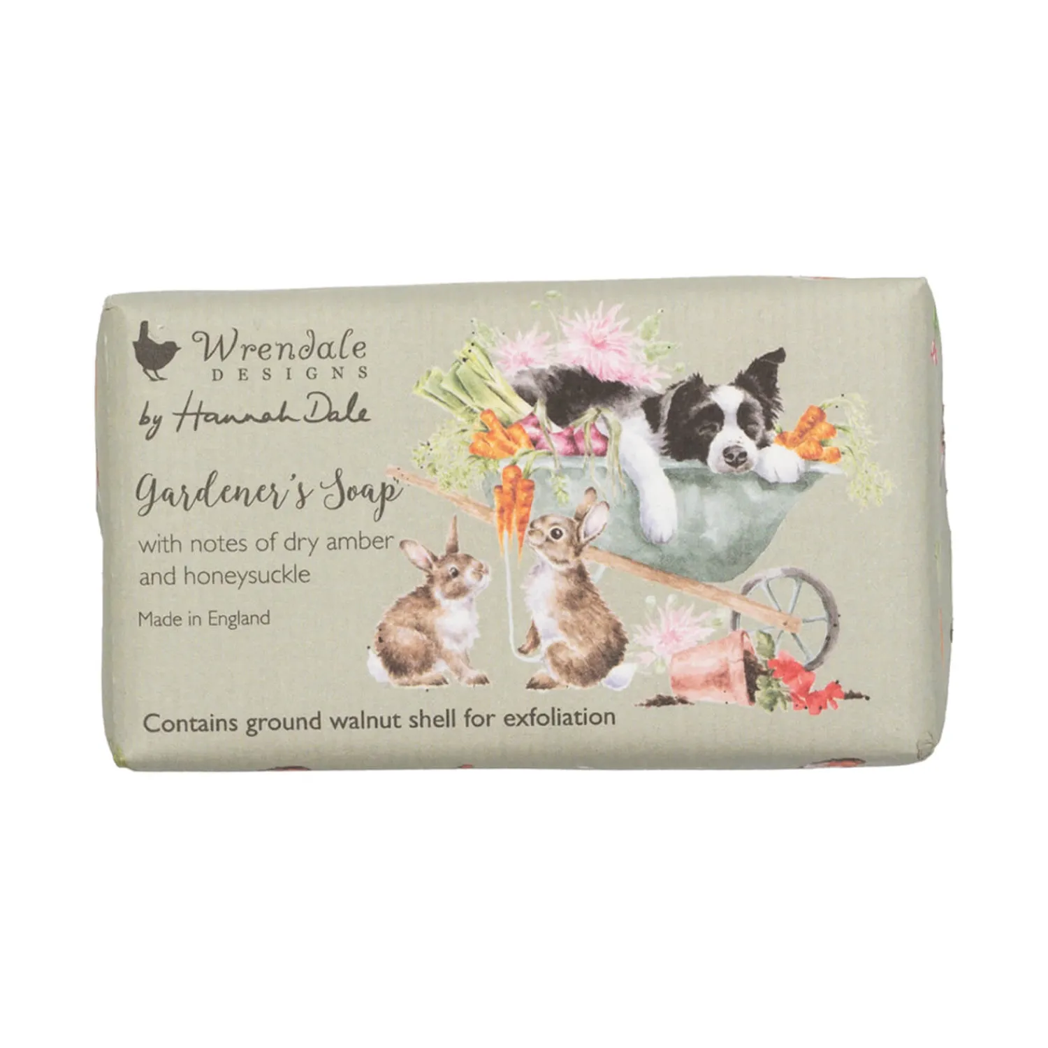 Wrendale Designs by Hannah Dale Gardeners Soap - Dry Amber & Honeysuckle