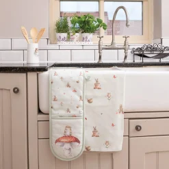 Wrendale Designs by Hannah Dale 100% Cotton Tea Towel - Garden Friends