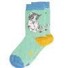 Wrendale Designs By Hannah Dale Childrens 6 to 8½ Bamboo Socks - Ladybird