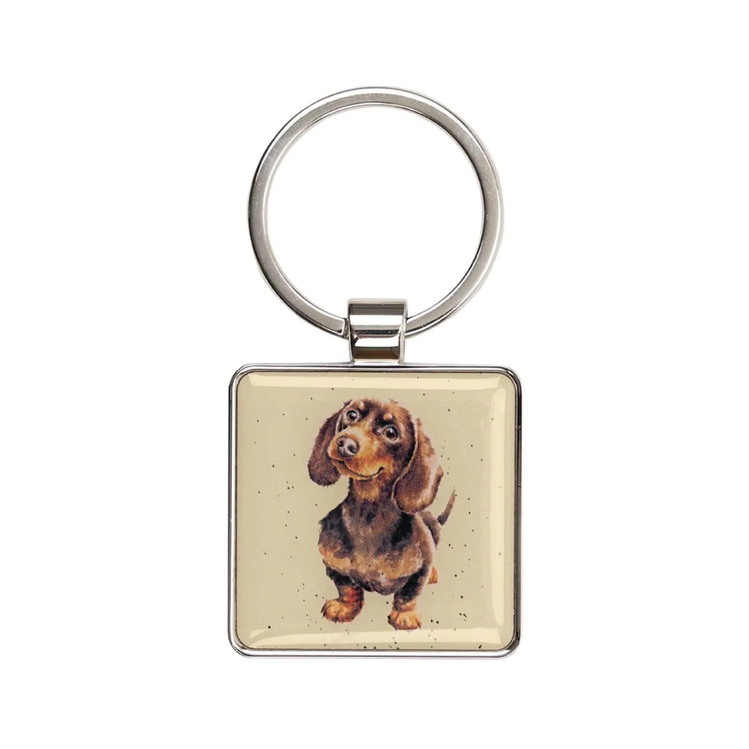 Wrendale Designs by Hannah Dale Key Ring - Little One - Dachshund