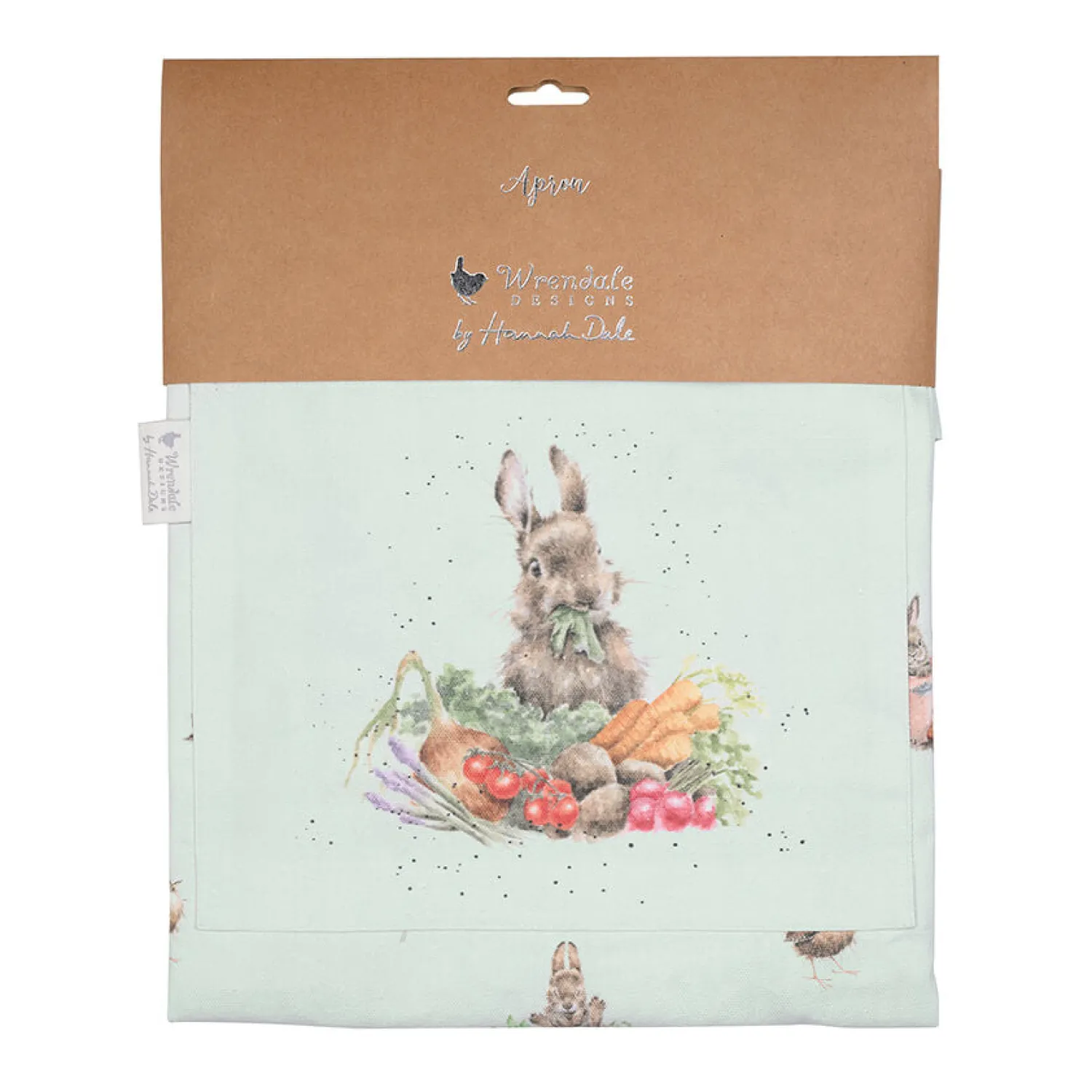 Wrendale Designs by Hannah Dale 100% Cotton Apron - Garden Friends