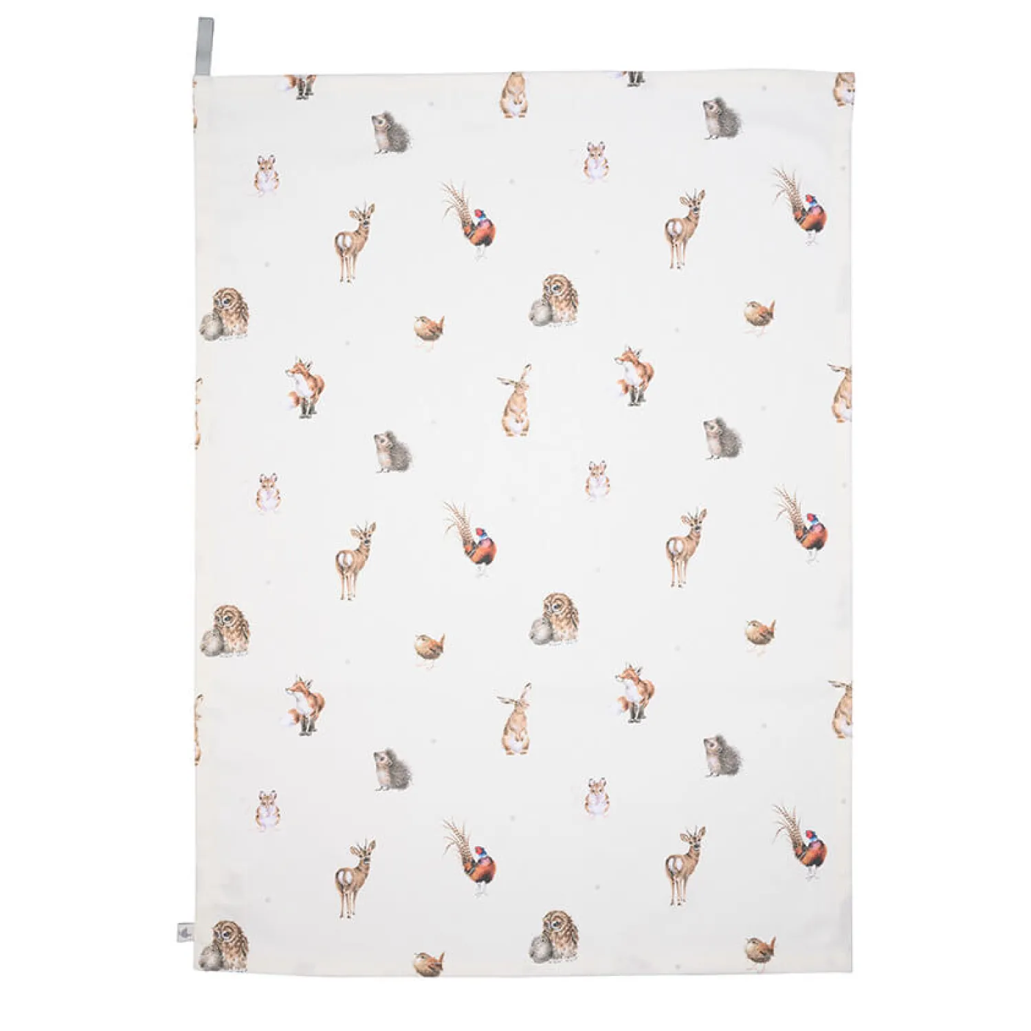 Wrendale Designs by Hannah Dale 100% Cotton Tea Towel - Woodlanders