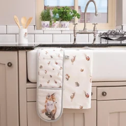 Wrendale Designs by Hannah Dale 100% Cotton Tea Towel - Woodlanders