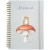 Wrendale Designs by Hannah Dale A4 Spiral Notebook - He's A Fun-Gi Mouse
