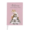 Wrendale Designs by Hannah Dale Address & Birthday Book - Piggy In The Middle