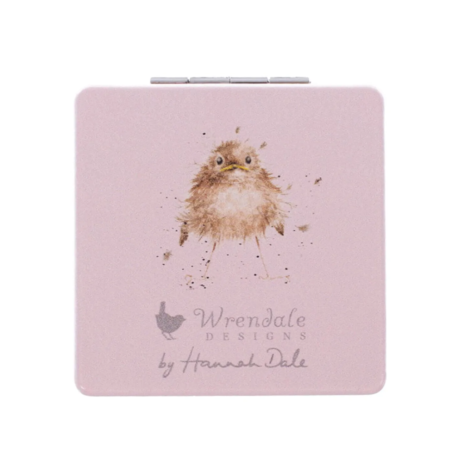Wrendale Designs by Hannah Dale Compact Mirror - Home Sweet Home Wren