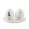 Wrendale Designs by Hannah Dale Duck Salt & Pepper Pots with Tray - Not A Daisy Goes By