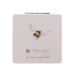 Wrendale Designs by Hannah Dale Compact Mirror - Flight of the Bumblebee