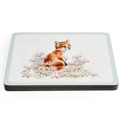 Wrendale Designs by Hannah Dale Set of 4 Placements - Wild Flowers