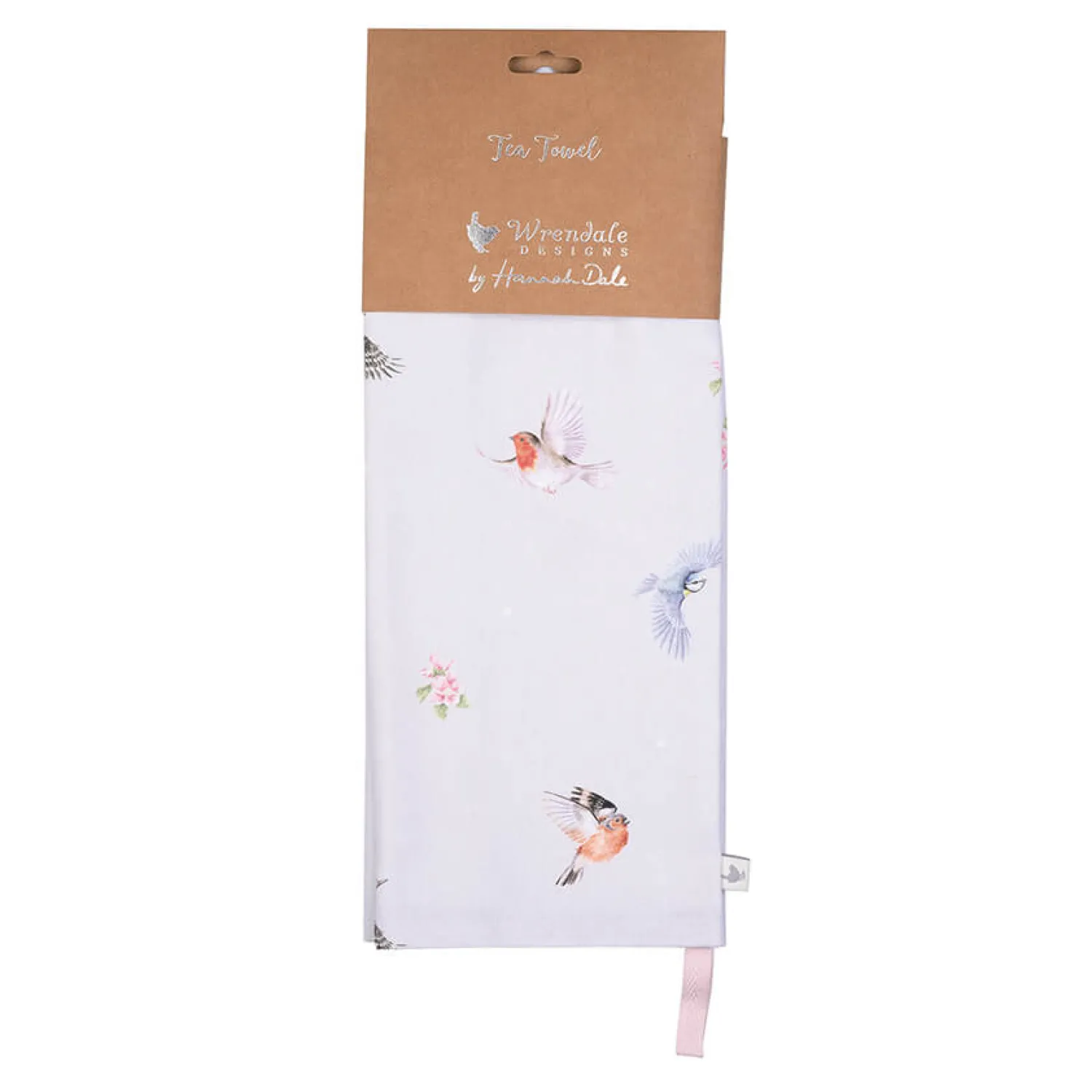 Wrendale Designs by Hannah Dale 100% Cotton Tea Towel - Feathered Friends