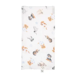 Wrendale Designs by Hannah Dale Little Wren 100% Cotton Muslin Gift Set - Little Paws