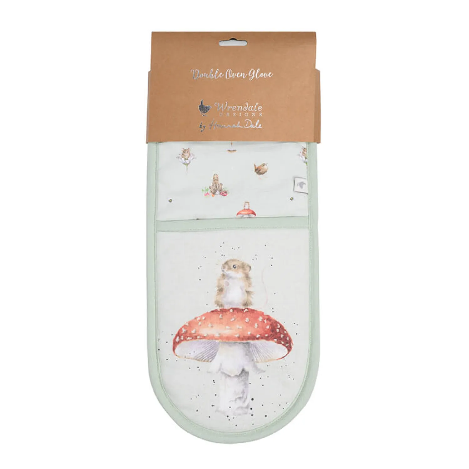 Wrendale Designs by Hannah Dale Double Oven Glove - Garden Friends