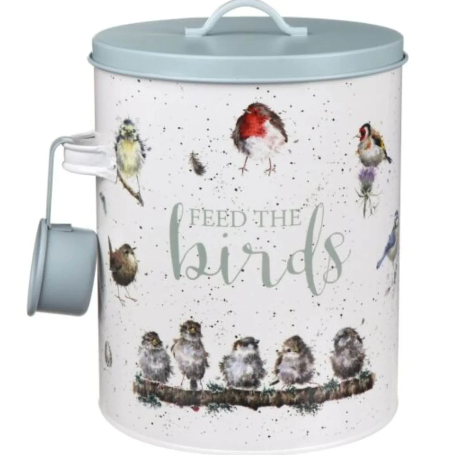 Wrendale Designs by Hannah Dale Feed Tin - Feed the Birds