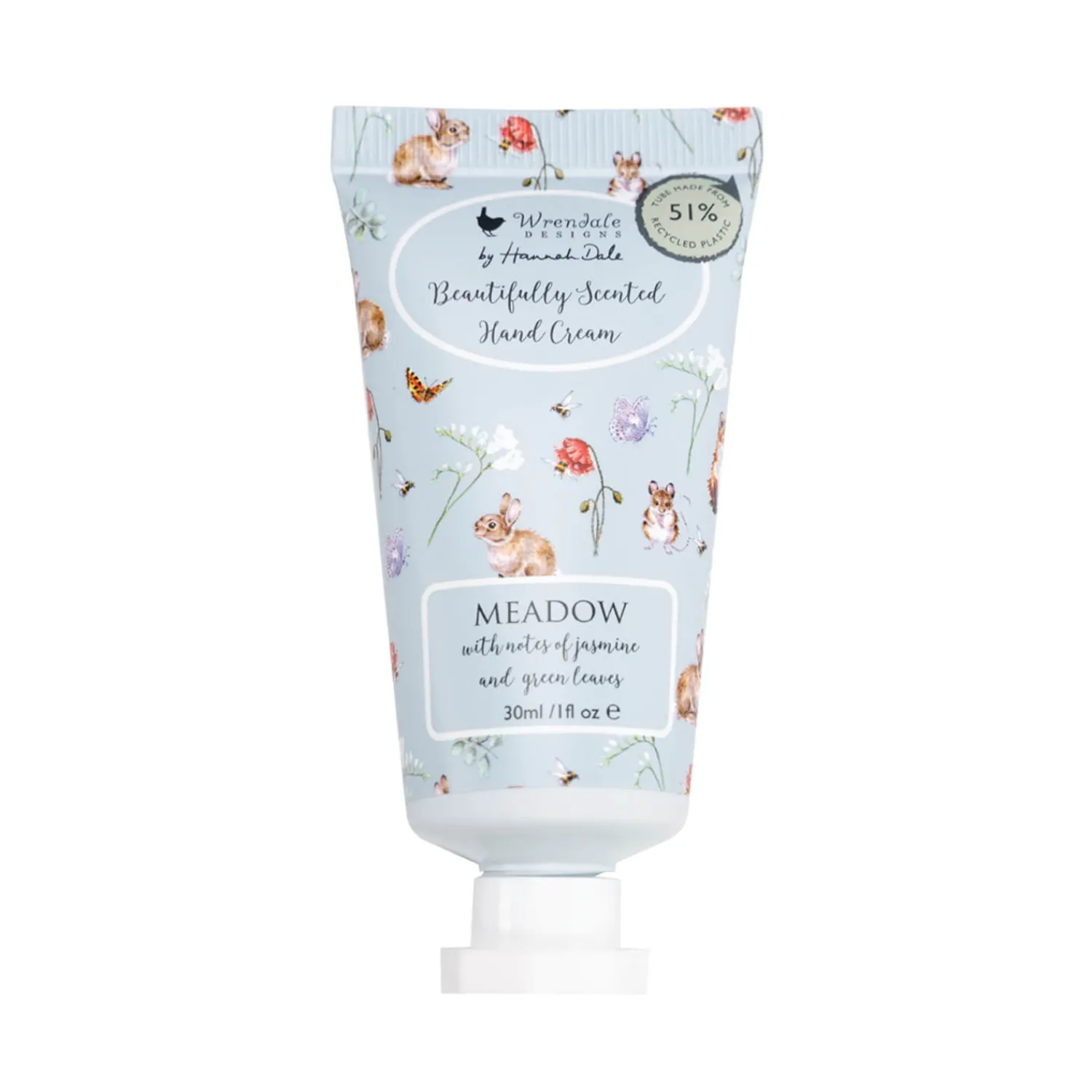 Wrendale Designs By Hannah Dale Mini Hand Cream - Meadow - Rabbit & Fox