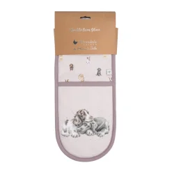 Wrendale Designs by Hannah Dale Double Oven Glove - A Dogs Life