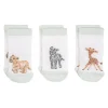 Wrendale Designs Little Wren Little Savannah African Animal Bamboo Baby Socks - 6-12 Months