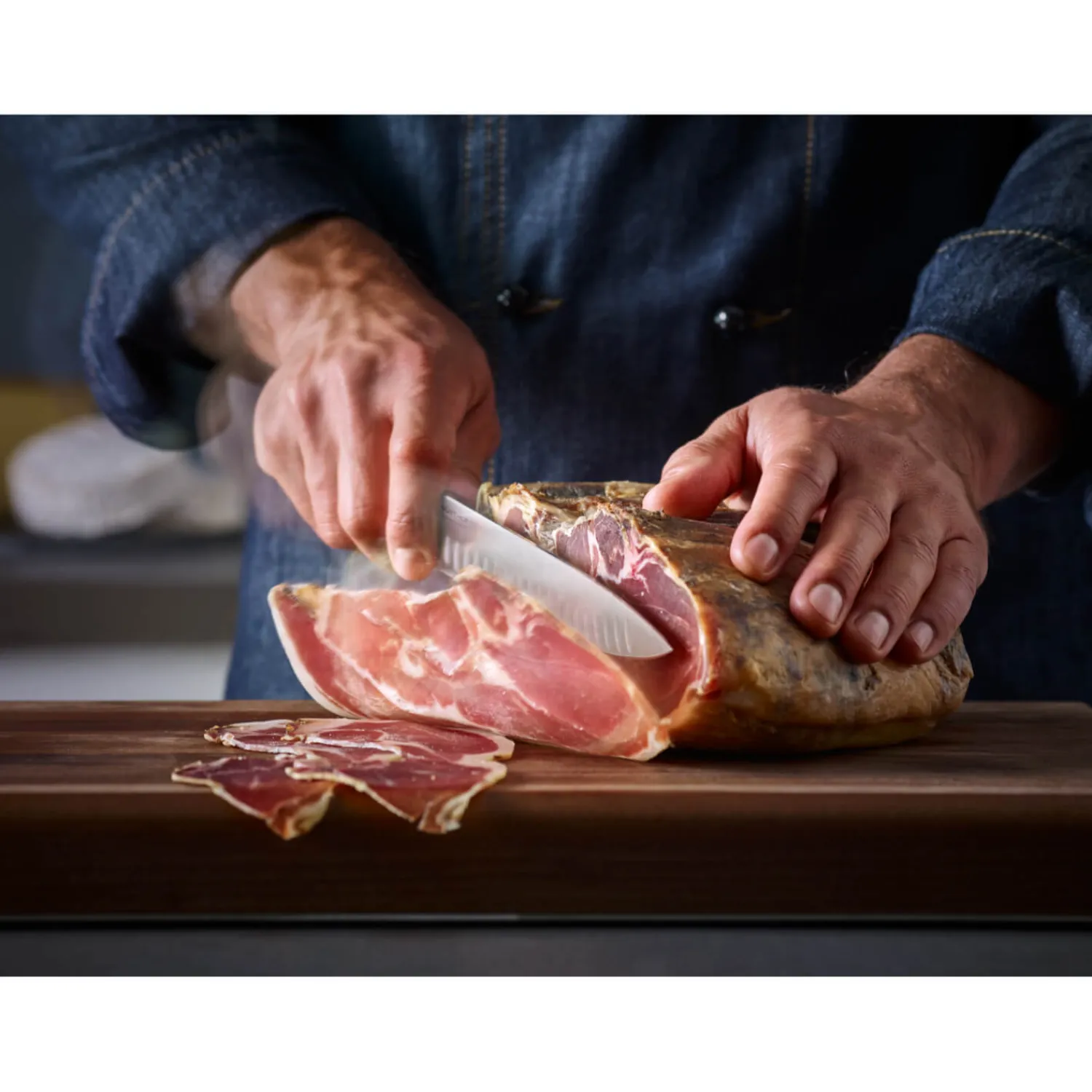 Wusthof Classic Ikon 9cm Paring Knife - Black