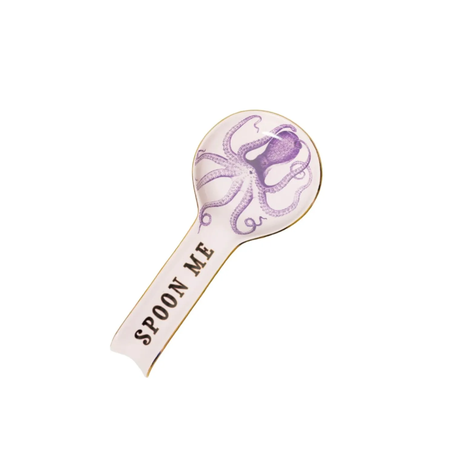 Yvonne Ellen Fine China Spoon Rest - Octopus