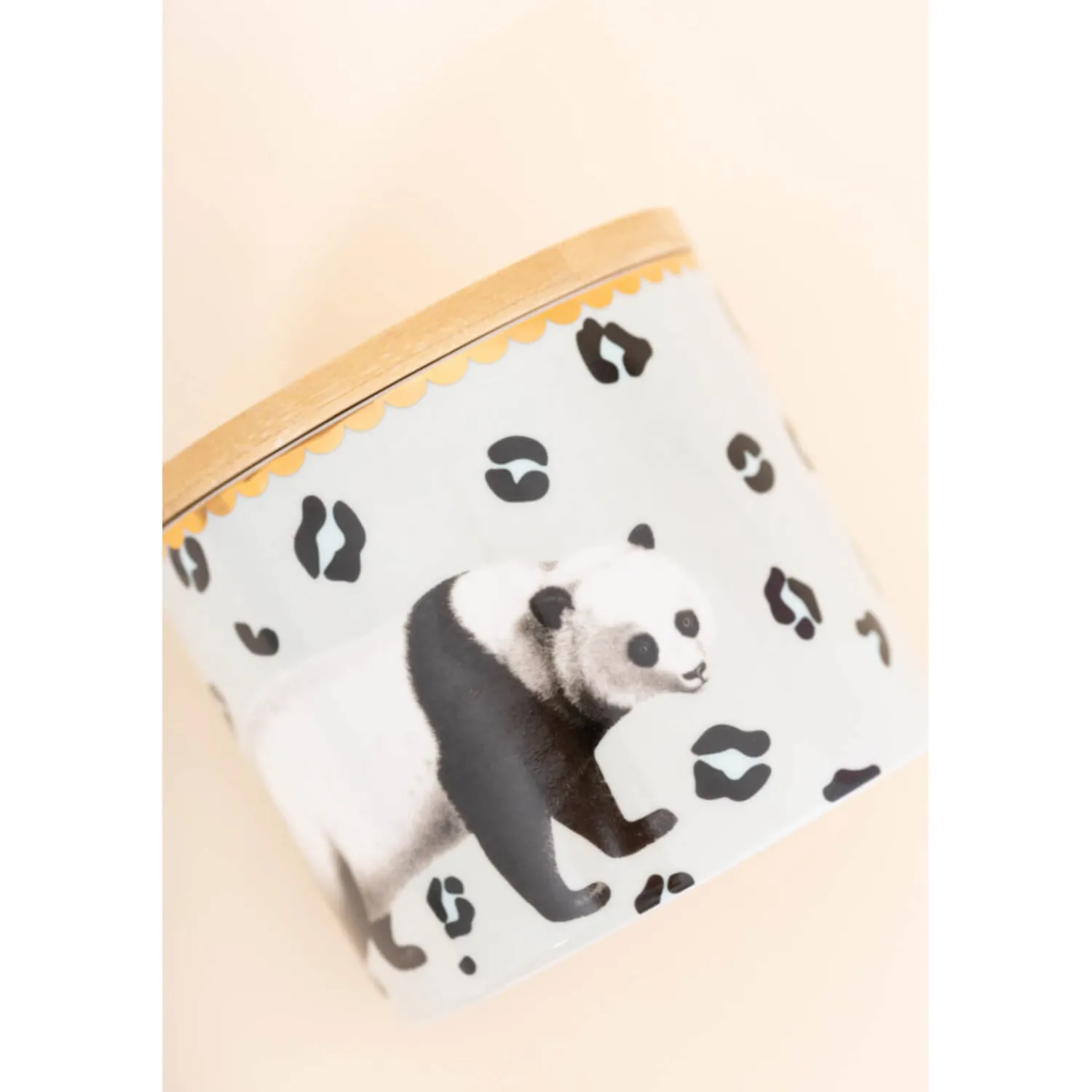 Yvonne Ellen Fine China Small Storage Jar - Panda