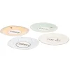 Yvonne Ellen 4-Piece Fine China Tea Plate Set - Cheeky