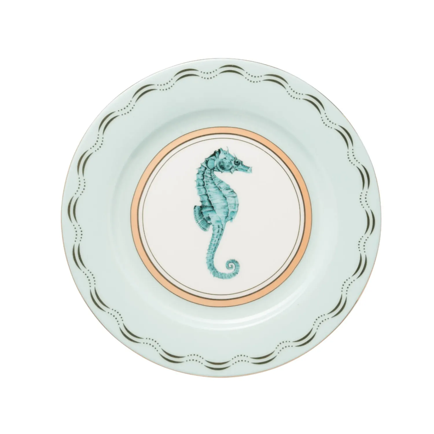 Yvonne Ellen 4-Piece Fine China Side Plates - Under The Sea