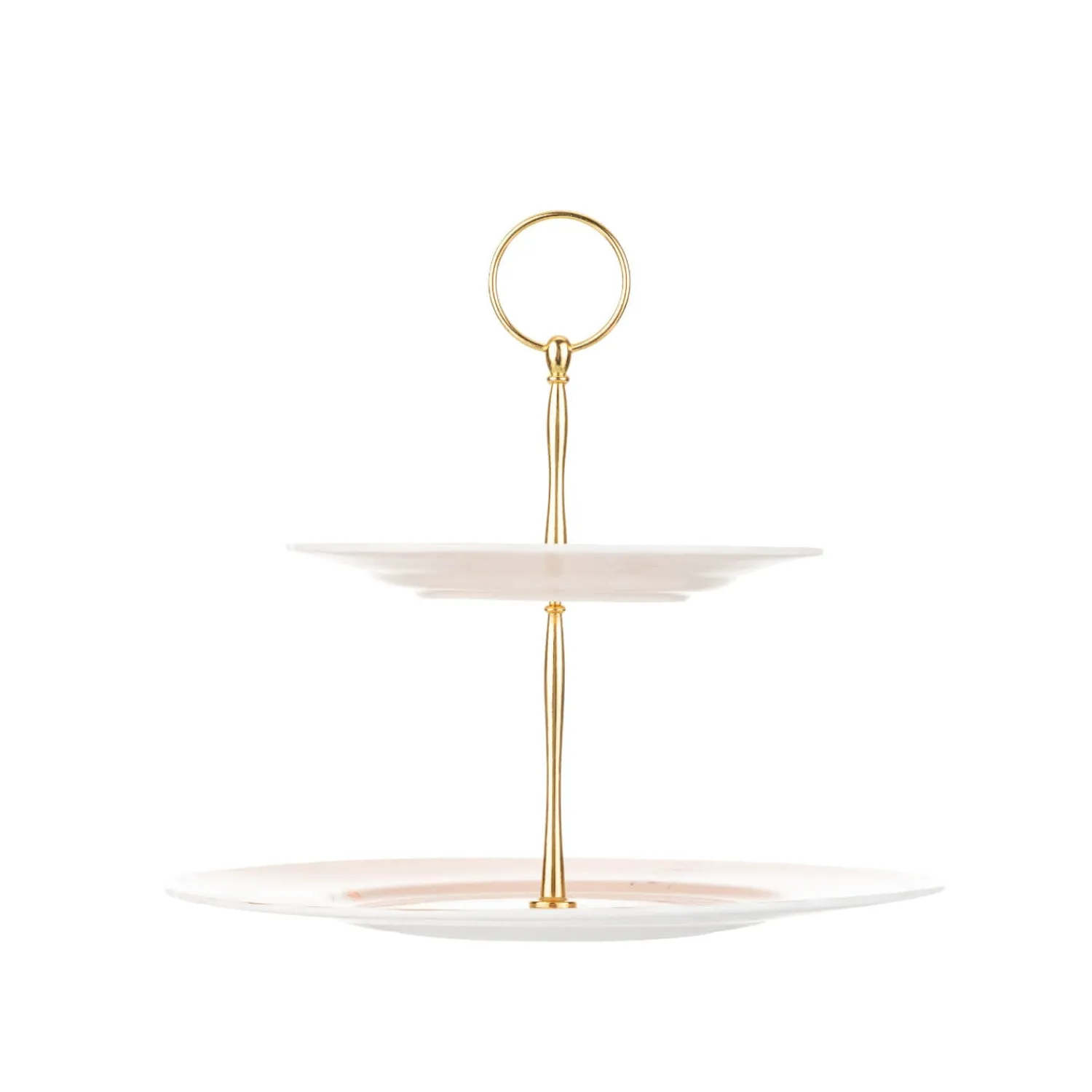 Yvonne Ellen 2-Tier Fine China Cake Stand - Floral