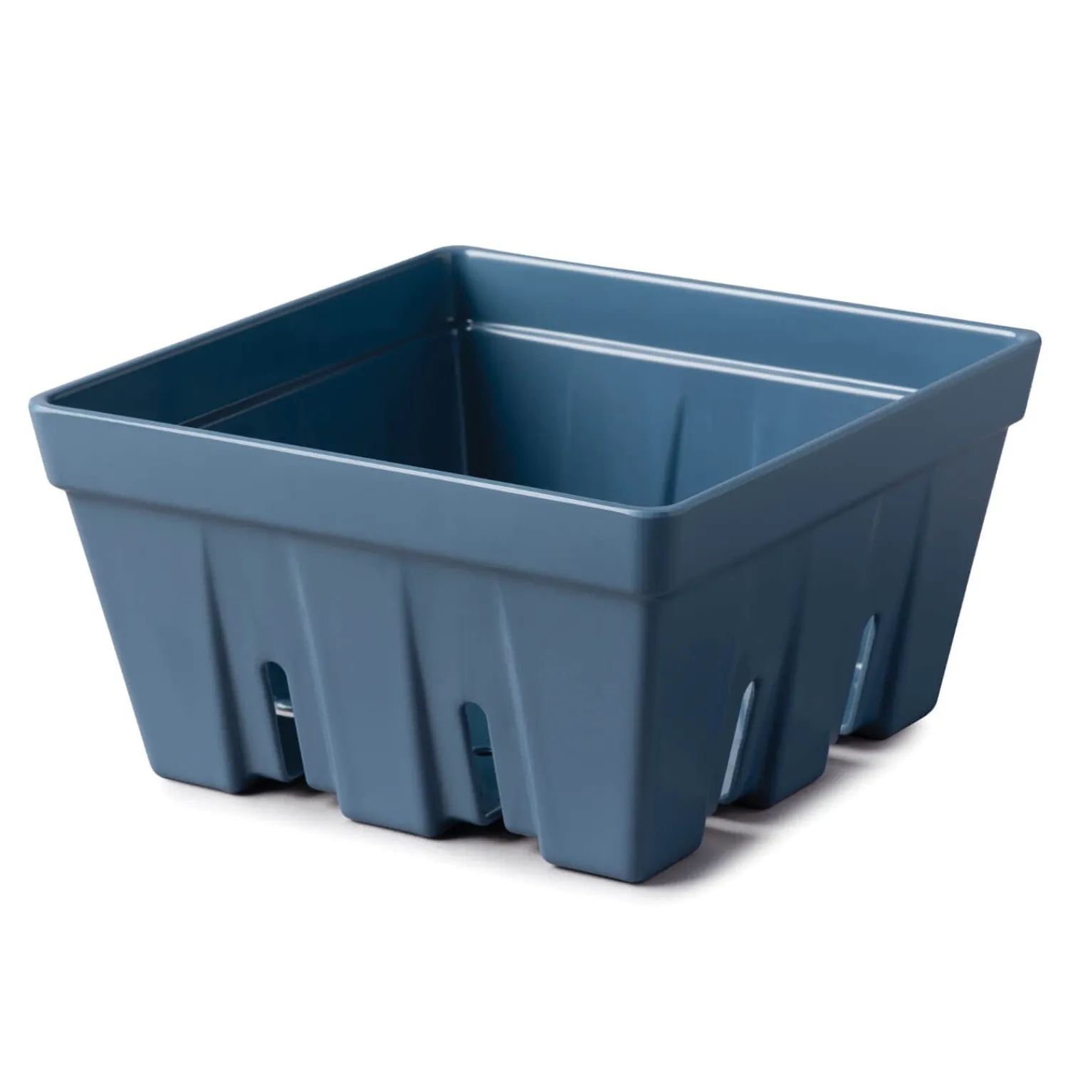 Zeal 19cm Melamine Berry Box & Colander - Provence Blue