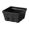 Zeal 12cm Melamine Berry Box & Colander - Dark Grey