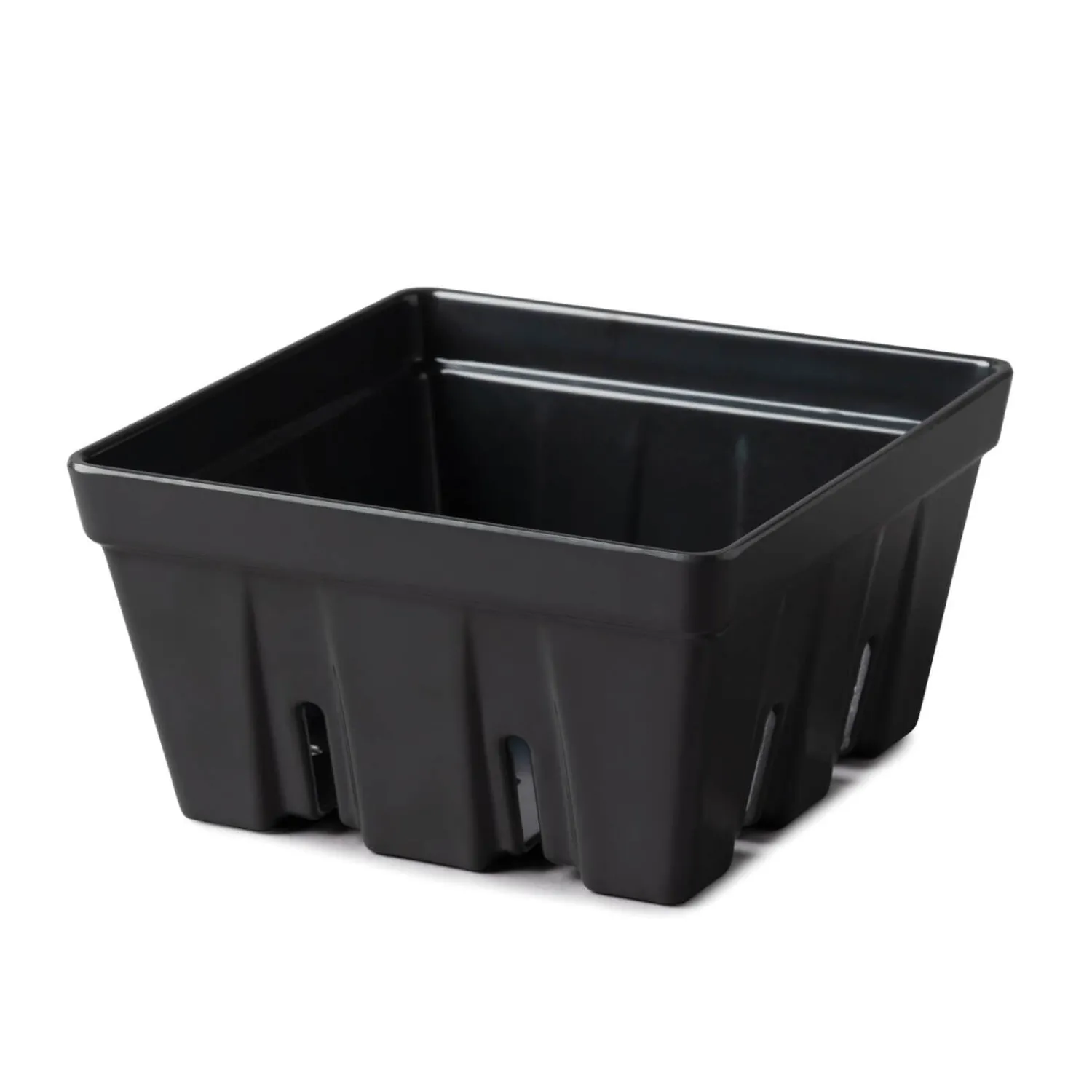 Zeal 15cm Melamine Berry Box & Colander - Dark Grey