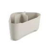 Zeal Tall Corner Melamine Sink Tidy - Cream